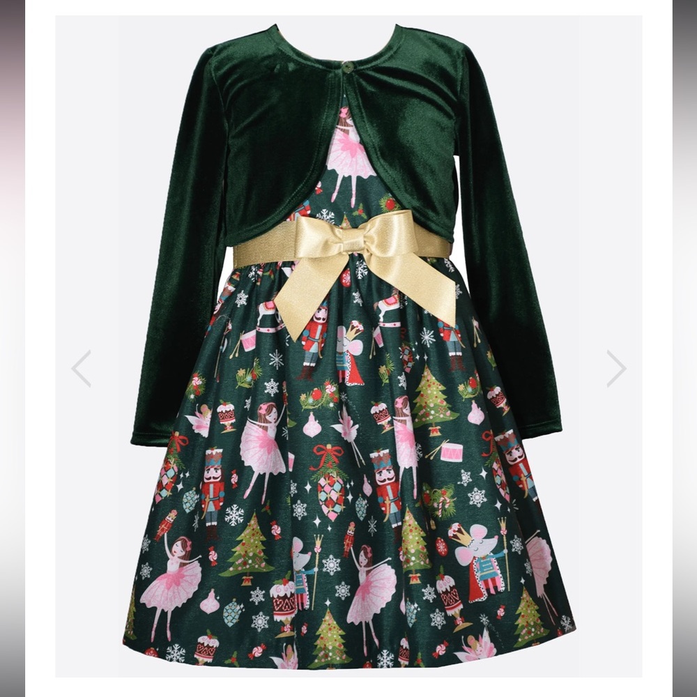 Bonnie Jean Clara Nutcracker dress - 3T - NWOT